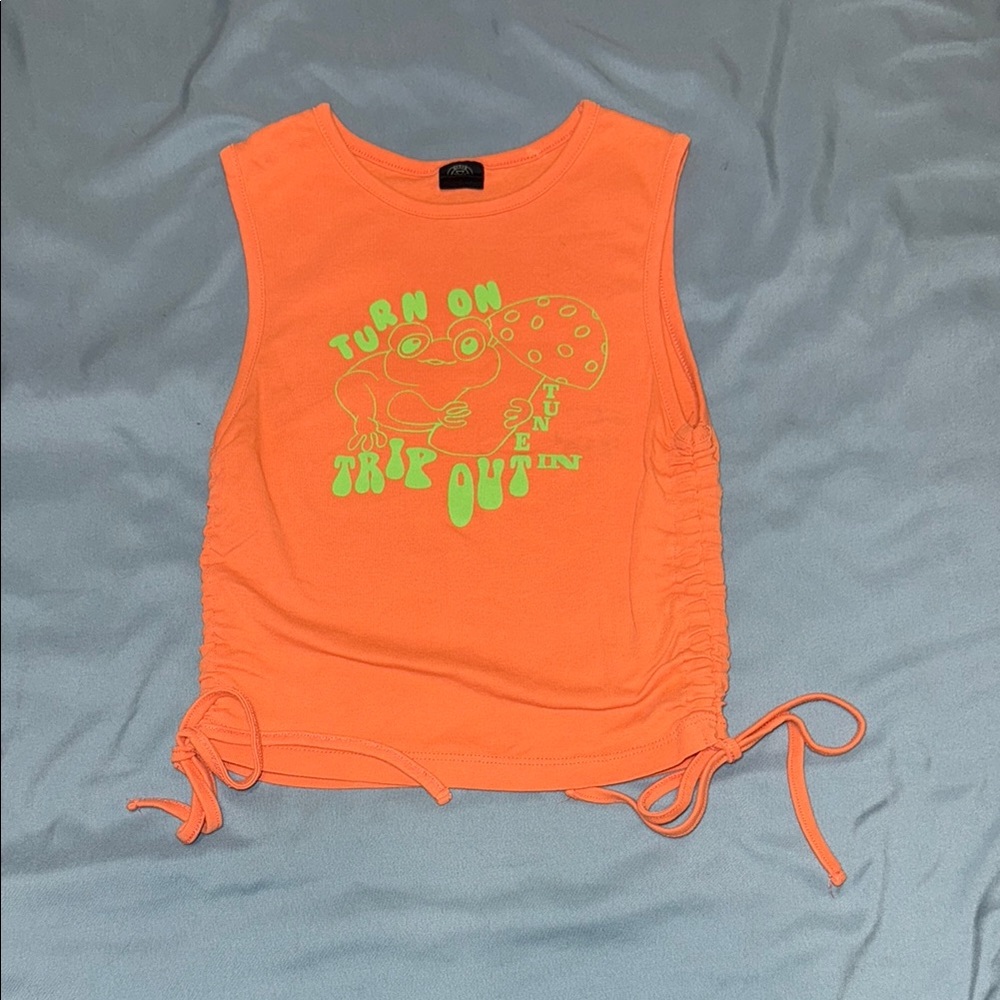 Orange Tank Top